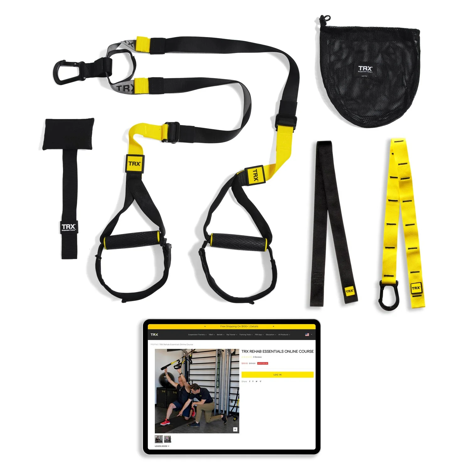 TRX Rehab Essentials Suspension Trainer Kit
