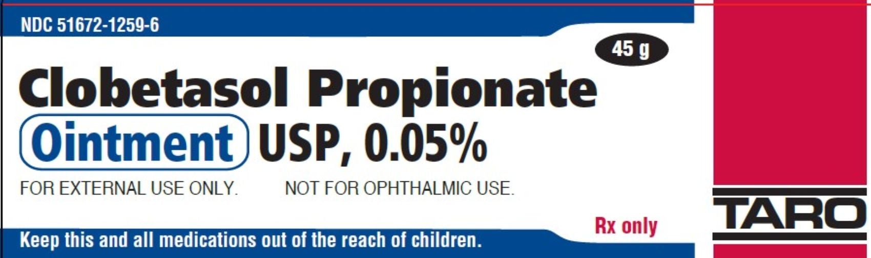 Clobetasol Propionate Ointment 0.05%, 45g Tube, Sun Pharmaceutical