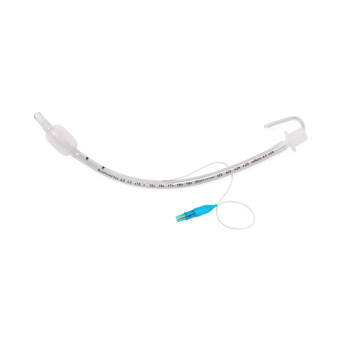 Medline Endotracheal Tube, PVC, Cuffed, 6.5mm, 10/Box