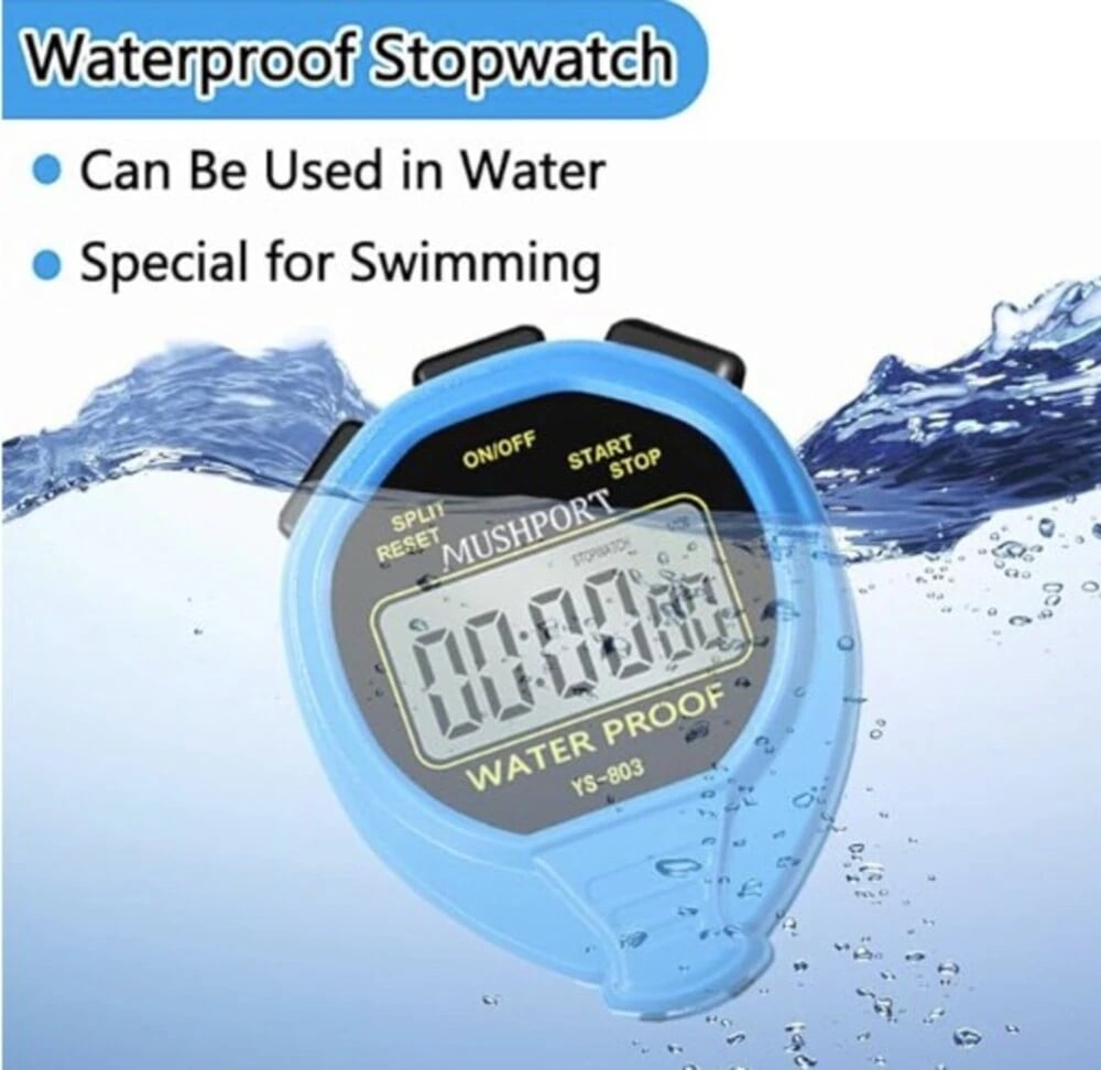 Fabrication Enterprises Waterproof Stopwatch Timer