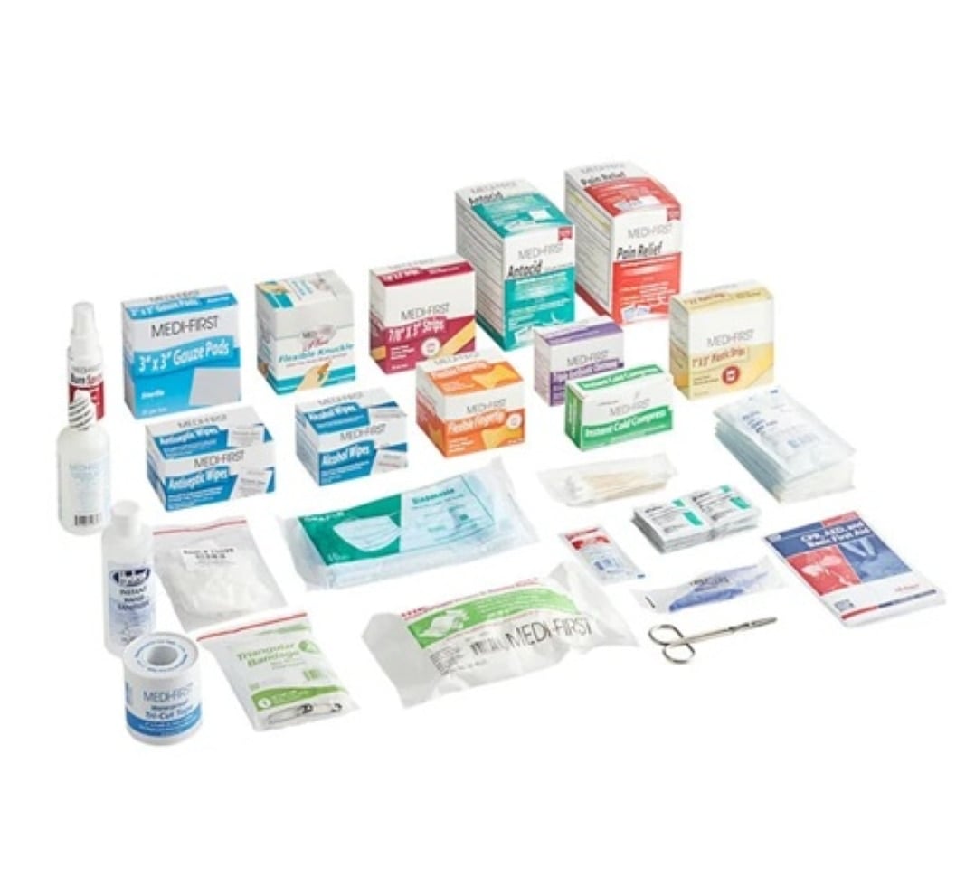 Medique Products First Aid 3 Shelf Refill Kit