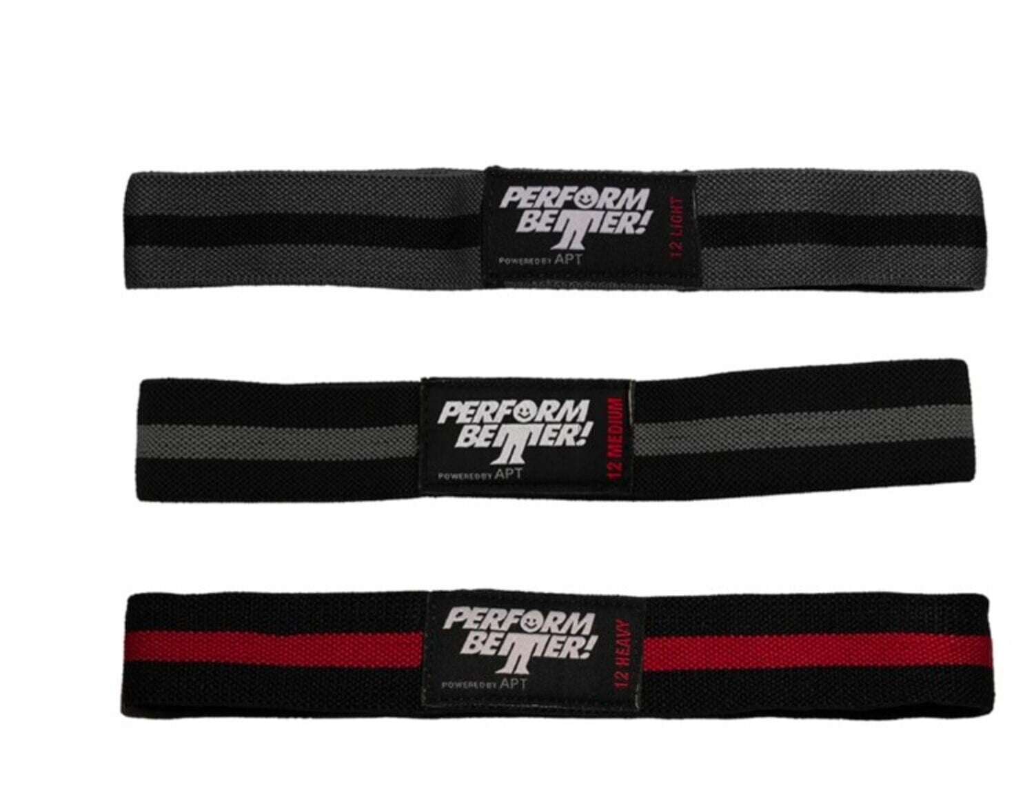 Perform Better Flat Loop Mini Resistance Band, Heavy, 12"