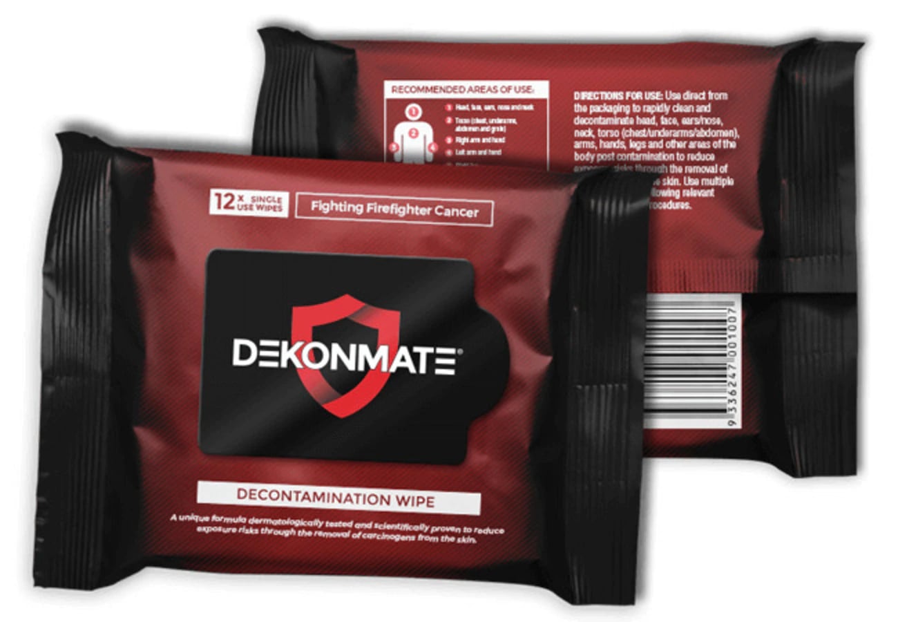 DEKONMATE Decontamination Wipe, Skin, Single Use, 12/Package