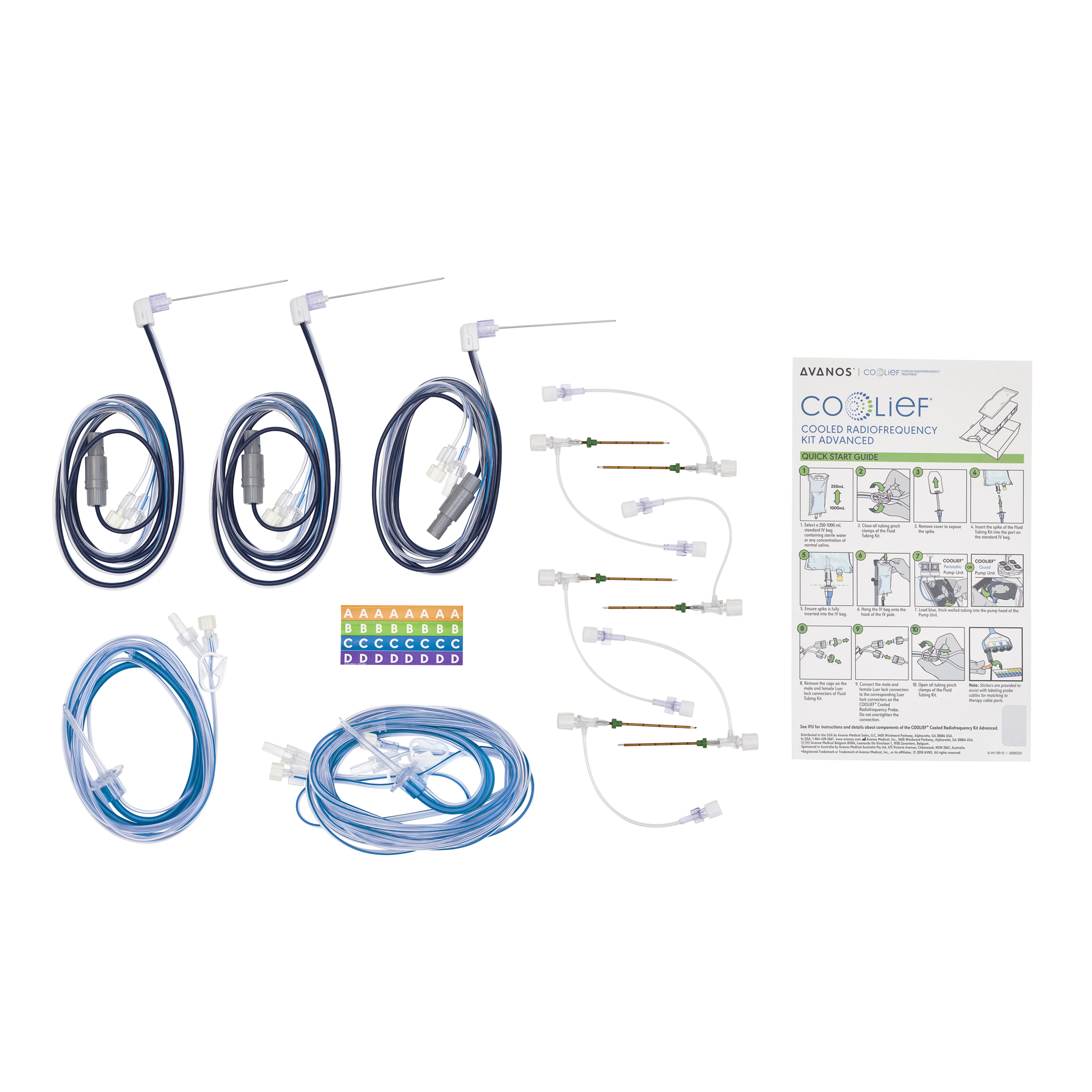 COOLIEF Multi-Cooled Radiofrequency Advanced Kit, 2mm Tip