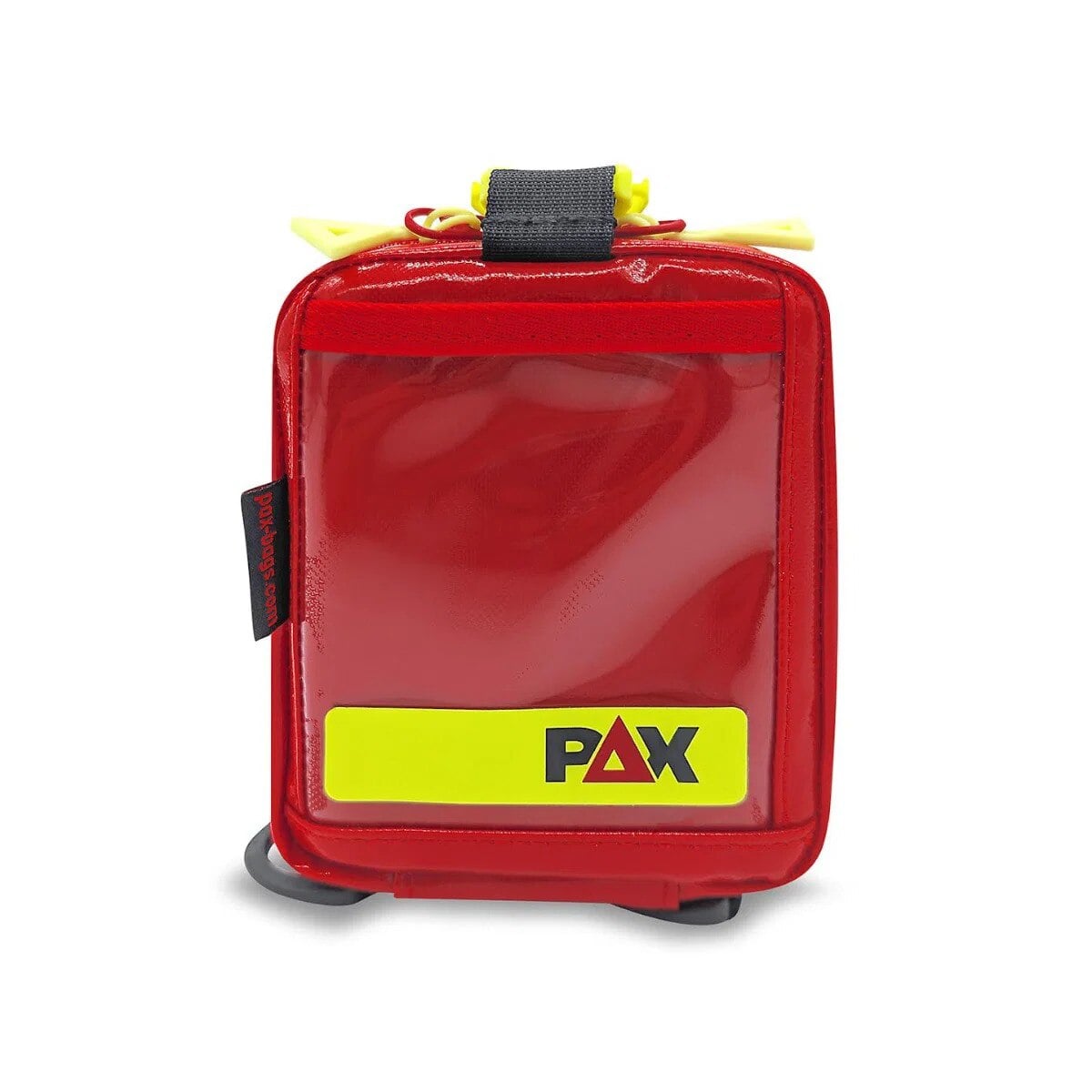 PAX Med Kit 20 Narcotics Bag, Red, Zipper Closure