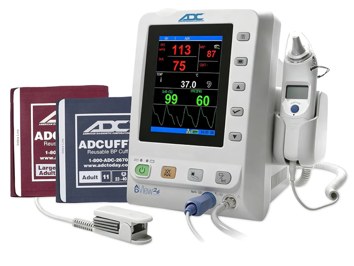 Adview 2.6 Diagnostic Station, TFT-LCD Screen, Rechargeable Lithium Ion Battery, Each