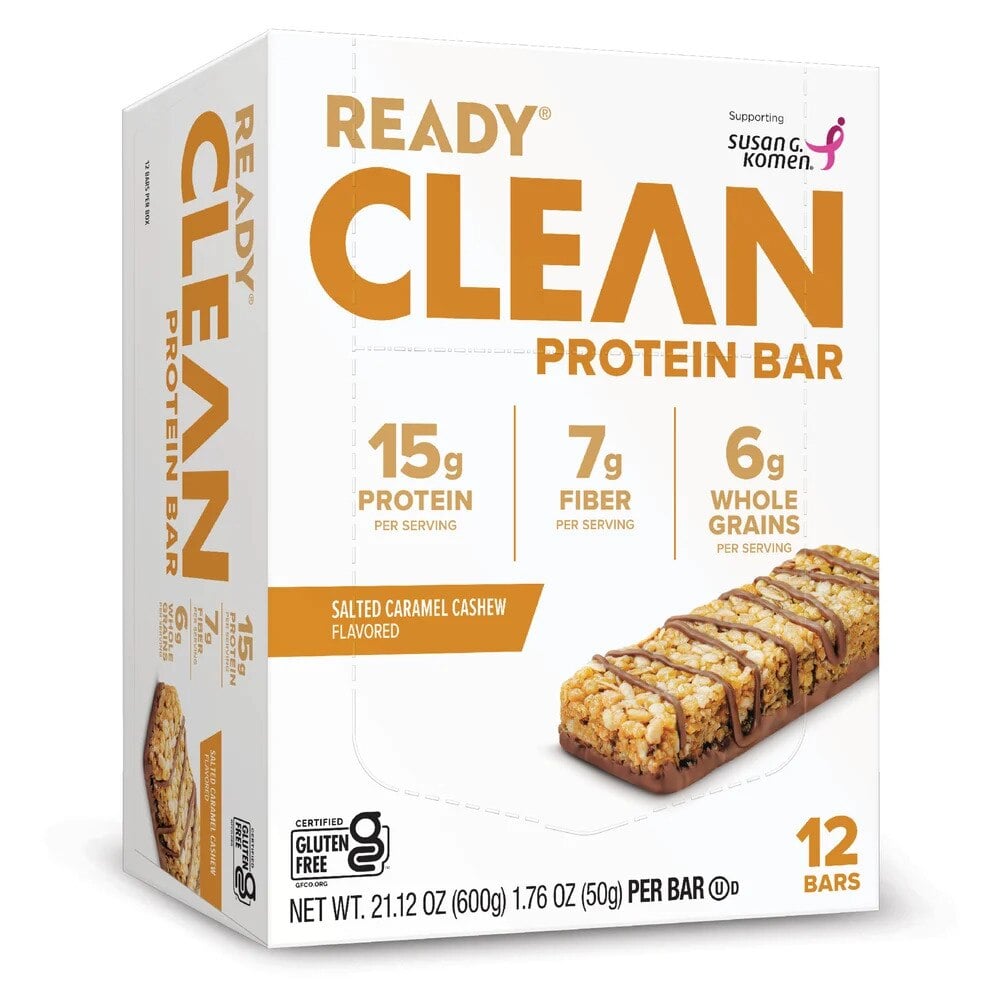 Ready Clean Protein Bar, Salted Caramel Cashew, 144/Case