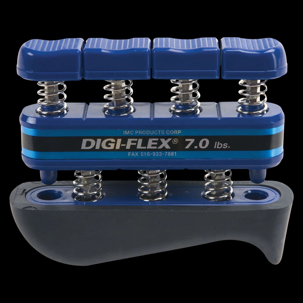 CanDo Digi-Flex Finger Exercise Hand Exerciser, Blue, Heavy Resistance