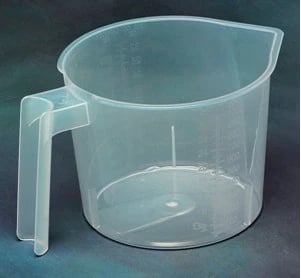 Cardinal Health Sterile Plastic Pitcher, Clear, 1200cc