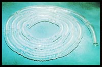 SunMed Airlife Corrugated Oxygen Tubing, 7/8" Diameter, 6 ft Segmented, Disposable, 50/Case