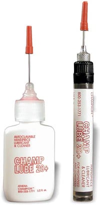 Champ-Lube Handpiece Lubricant Oil, 0.5 oz Bottle, Needle Tip, 2/Pkg, 30010
