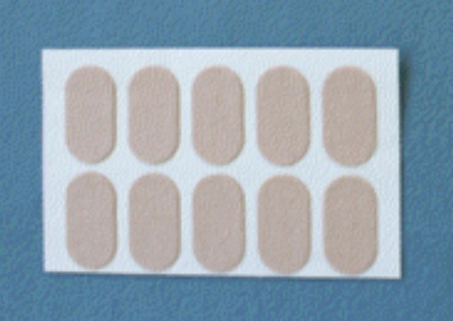 Pedi-Pads Orthopedic Coverlet Foot Moleskin #102, 1.375 x 0.875"