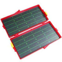 Devon Needle Counter Double Magnet, Red, Sterile, 8x12/Case
