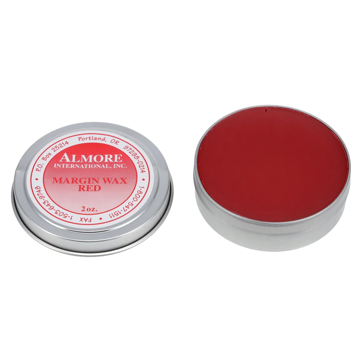 Almore Margin Wax, Red, 2 oz, 42608