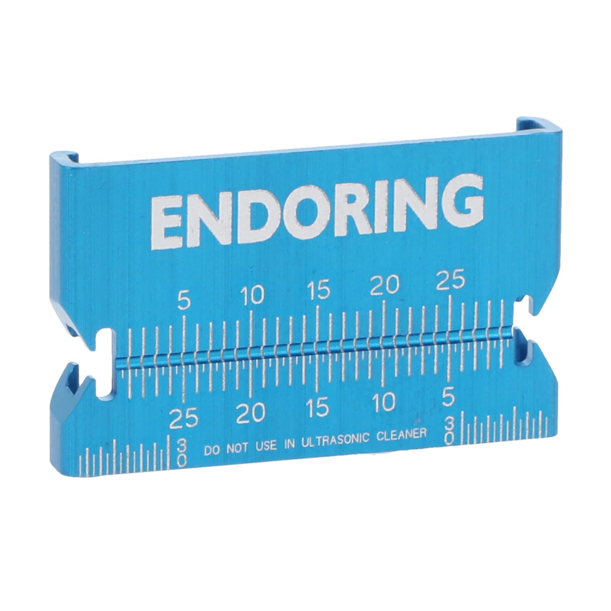 EndoRing II Laser Etched Metal Ruler with Standard Stop Locks, 1/Pk, ERR-S