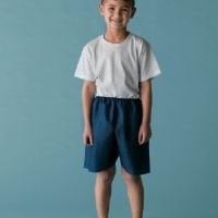 Graham Medical MediShorts Exam Shorts, Pediatric, Blue, Disposable, Latex-Free, 50/Case