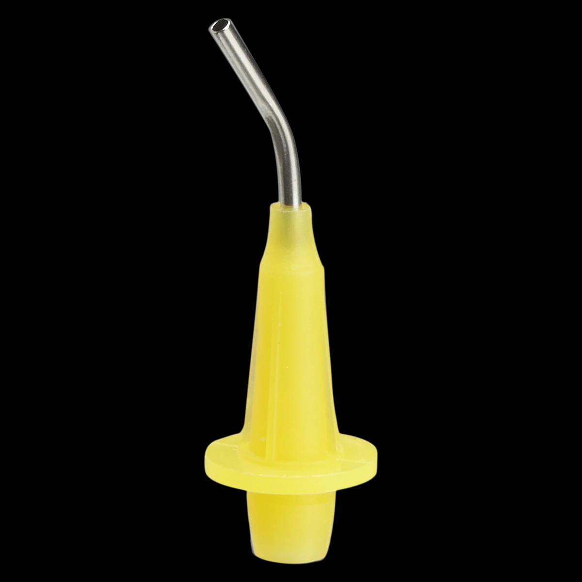Access Automix Nozzle Needle Tips, 18 Gauge, Yellow, 500/Pk, 290028
