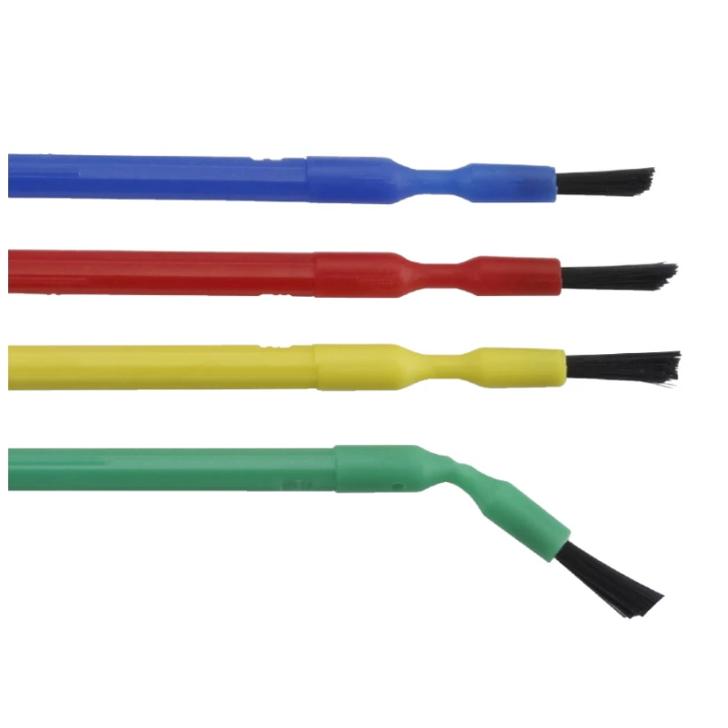 Benda Brush Regular Applicator, Single-Ended, Assorted Colors, Black Bristles, 144/Box, 370101