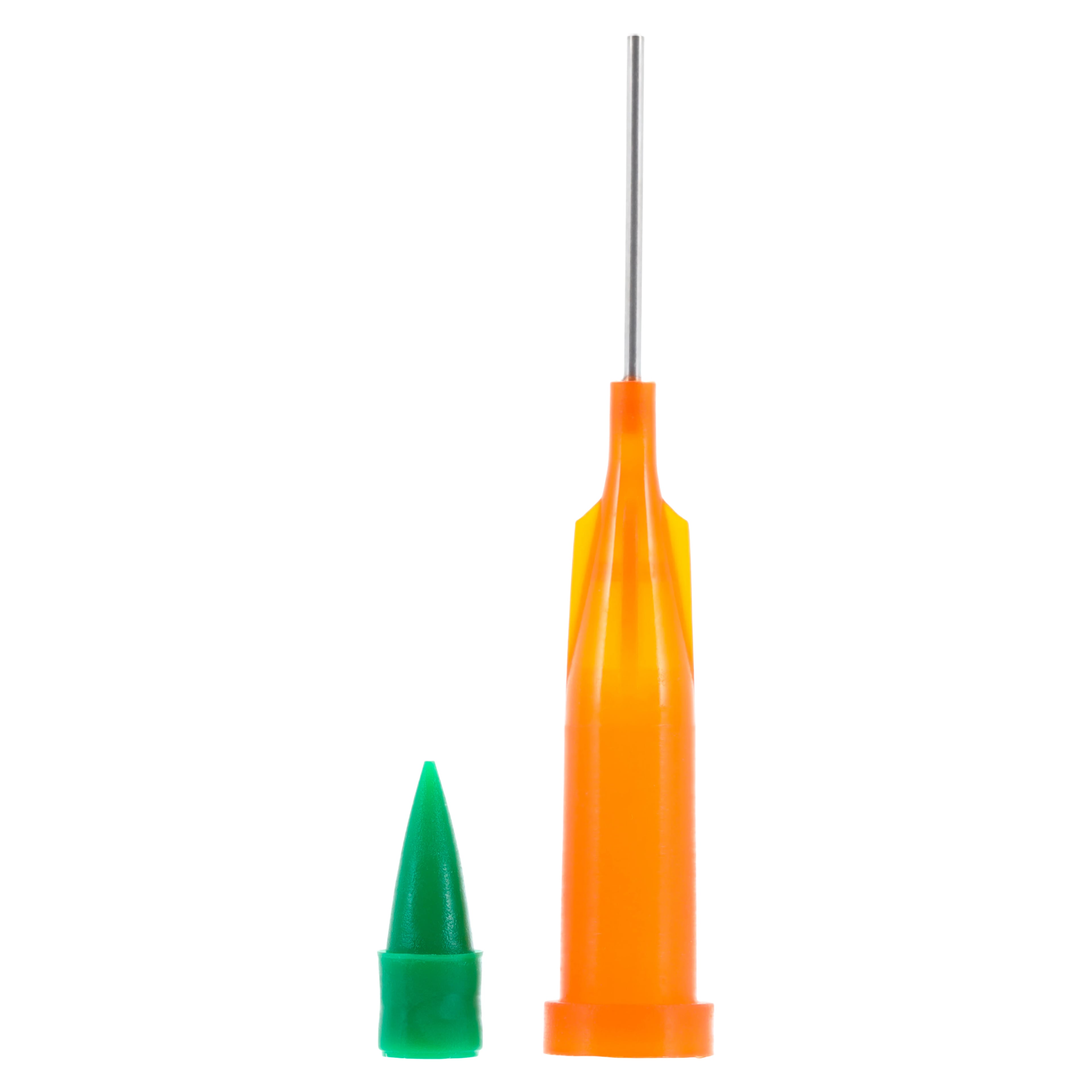 Centrix AccuDose NeedleTubes, 20 Gauge, PhotoBloc Orange, 100/Box, 290031