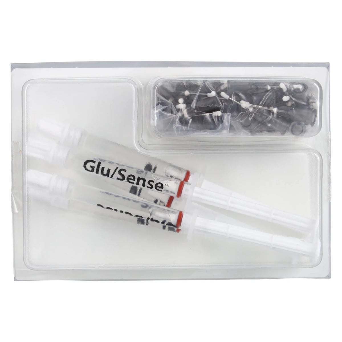 Glu/Sense HEMA/Glutaraldehyde Dentin Desensitizer Syringe Kit, 6 x 1.0 mL Syringes & 60 SofNeedle Tips, 310122