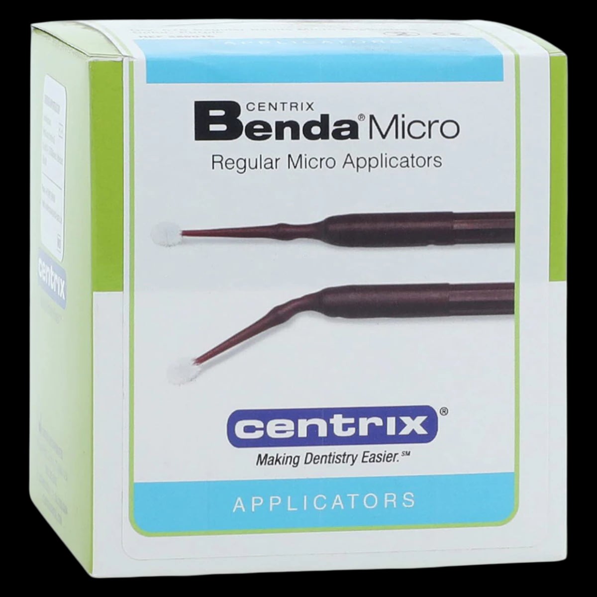 Benda® Micro Applicators, Regular Point, Single-Ended, Purple, 576/Pk, 380016