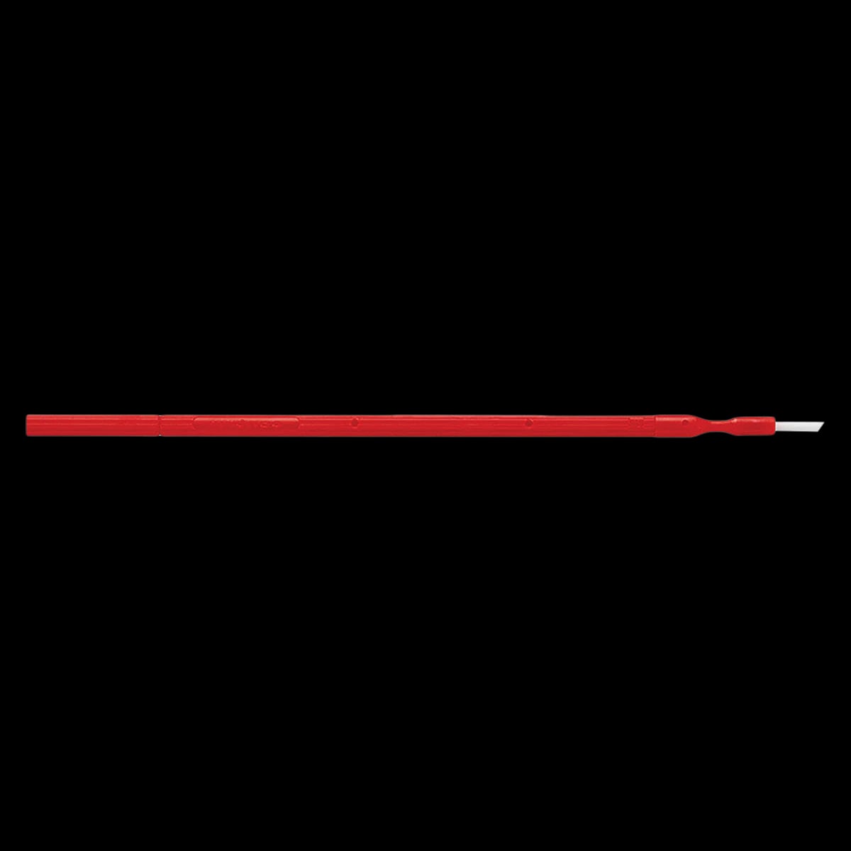 Benda Brush Mini Disposable Applicator, Red Handle with White Bristles, Fine Point, Single-Ended, 576/Box, 370601