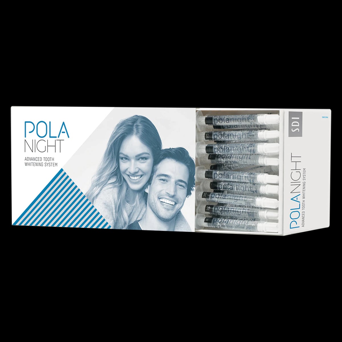 Pola Night Tooth Whitening System, 10% Carbamide Peroxide, Bulk Kit, 1.3 g, 50/Pk, 7700027