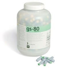 SDI GS-80 Admix Amalgam Capsules, Fast Set, 3 Spill (800 mg), Maroon/Gray, 500/Jar, #4423202