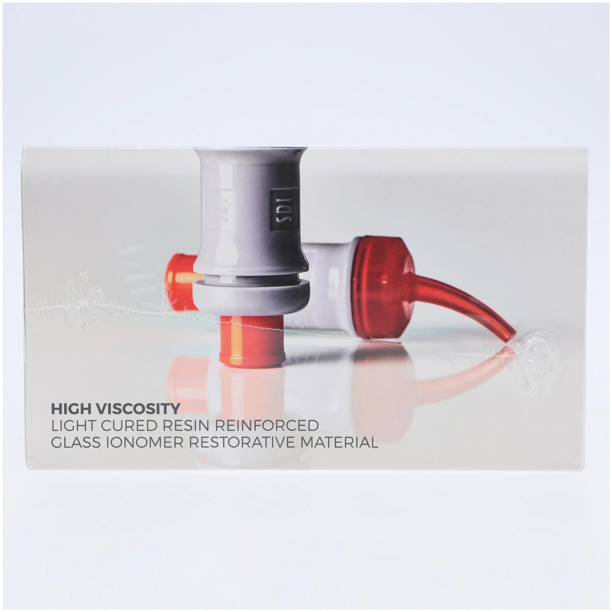 SDI Riva Light Cure HV Glass Ionomer Restorative Capsules, Shade A2, High Viscosity, 50/Box, 8730002