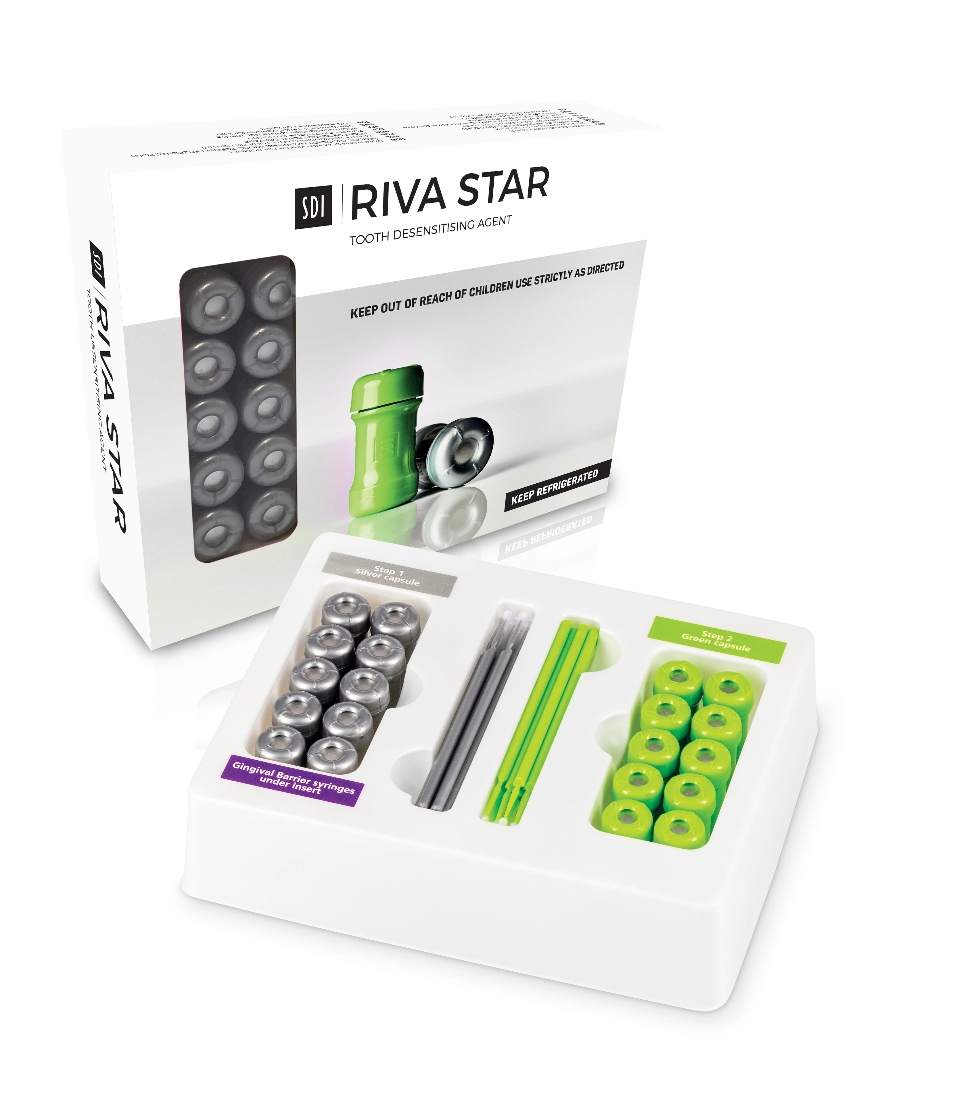 SDI Riva Star Desensitizer Capsule Kit, 10-Treatment, 8800504