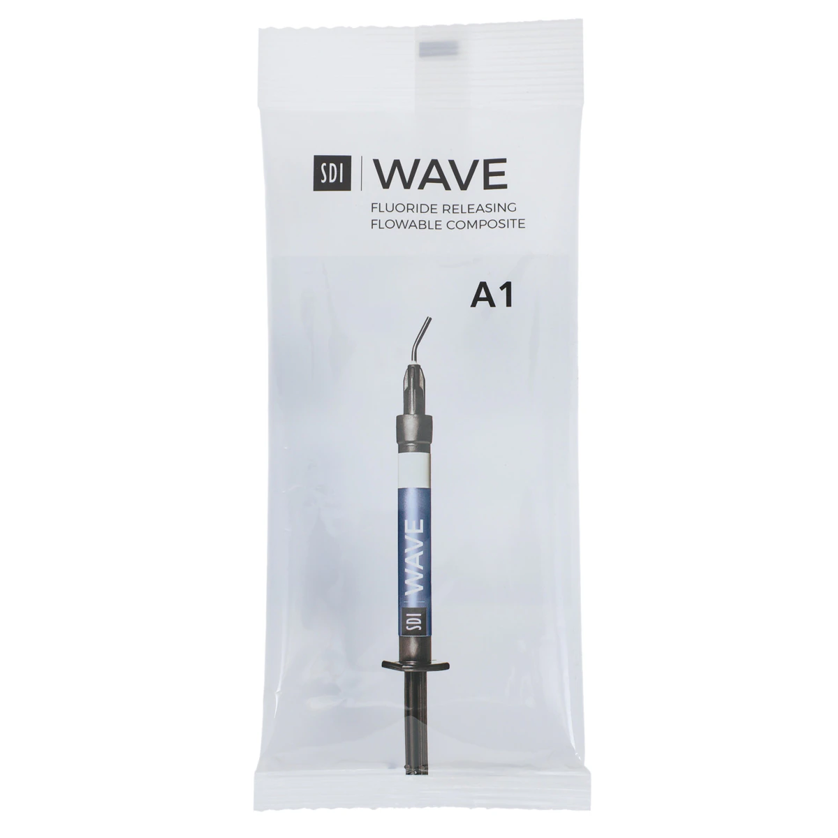 SDI Wave Nanofilled Flowable Composite, Light-Cure, Low Viscosity, Syringe Refill, Shade A1, 1 g, 5 Tips, 1/Pk, 7510102
