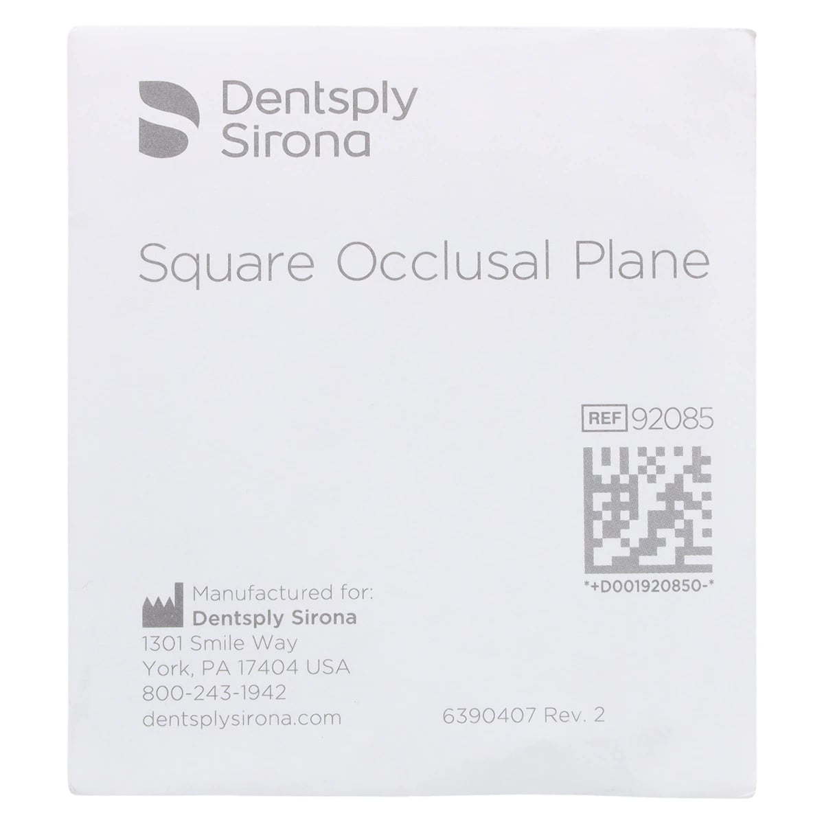 Trubyte Square Occlusal Plane, 0 Degree