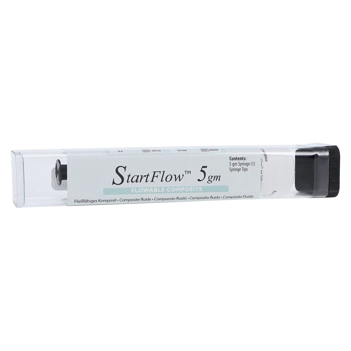 StartFlow Light-Cure Flowable Micro-Hybrid Composite Syringe Refill, Shade C2, 5g, 1/Pk