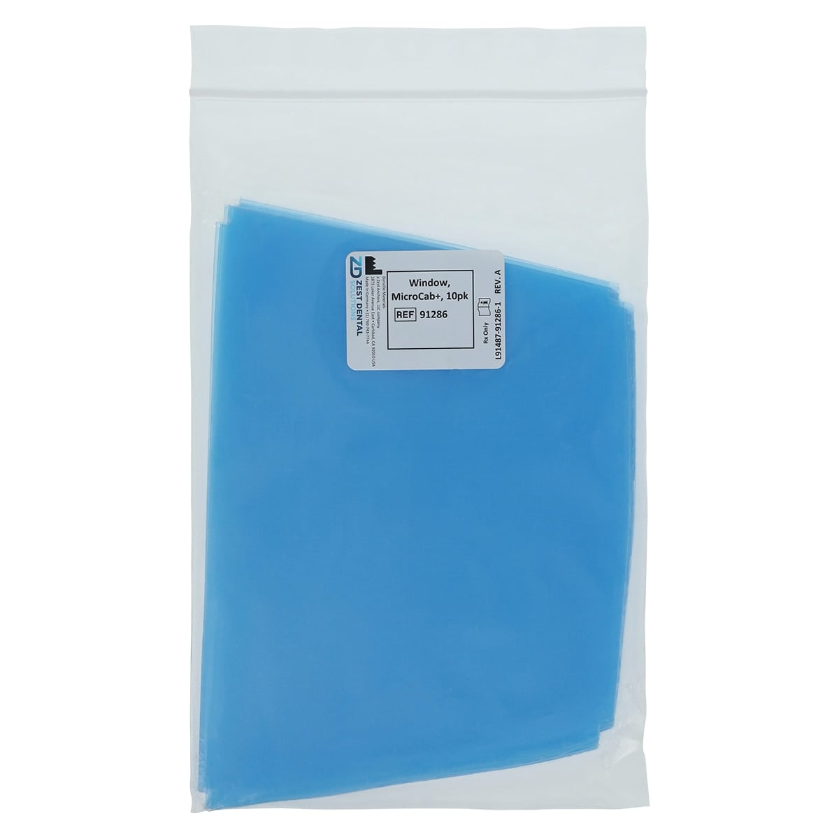 Danville Materials MicroCab+ Replacement Disposable Window Shields, 10/Pk, 91286