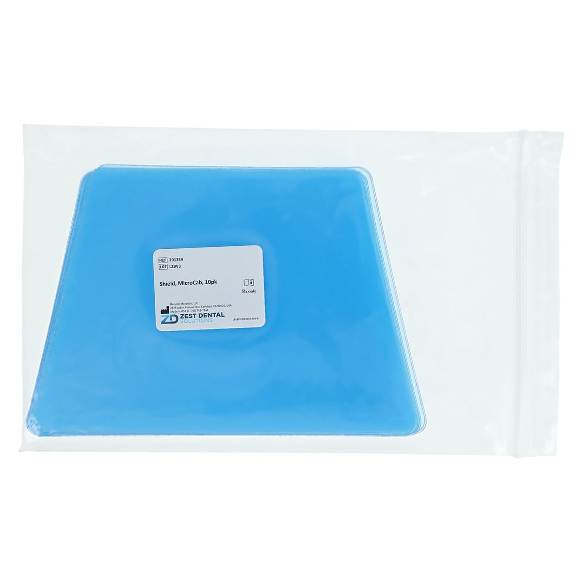 MicroCab Disposable Window Shields, 10/Pk, 201359