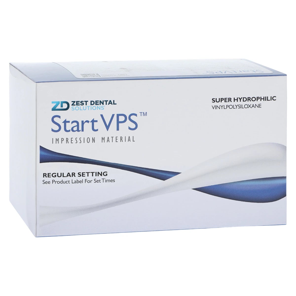 Start VPS Regular-Set Heavy-Flex Vinyl Polysiloxane Impression Material, 4 x 50 mL Cartridges with 12 Mixing Tips, 80013-01