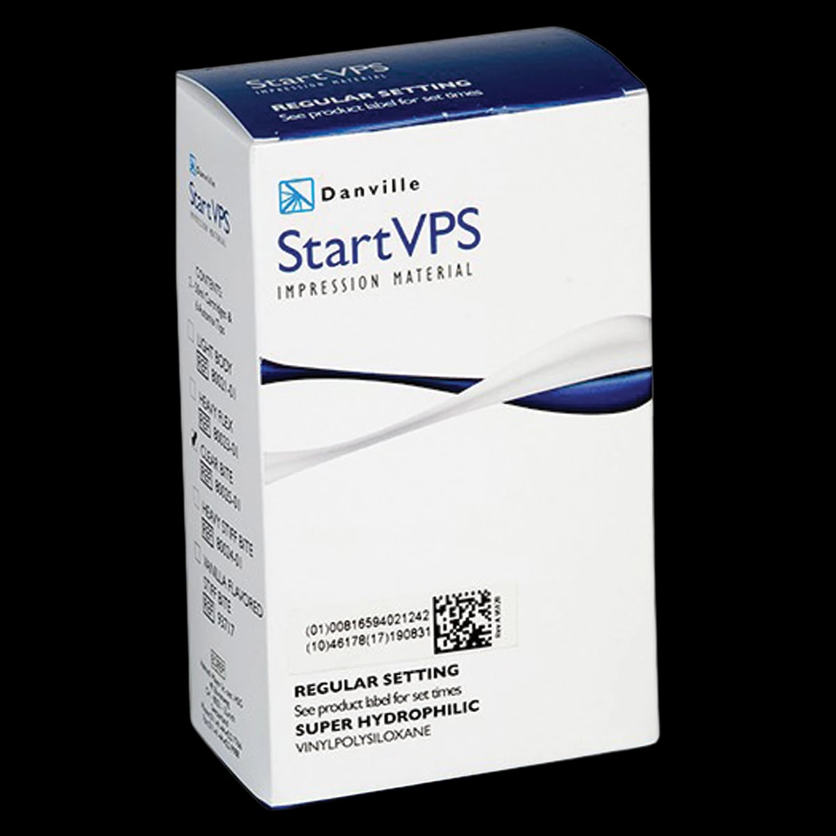Star VPS Bite Registration Material, Heavy Bite, Regular Set, 50 ml Cartridge, 4/Pk, 80014-01