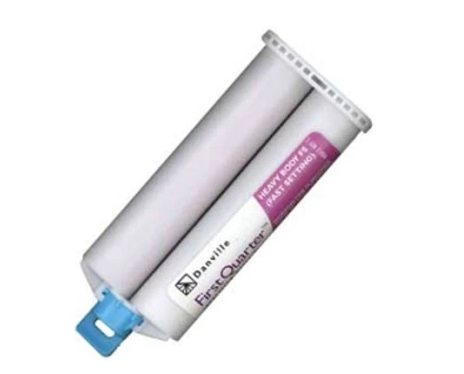First Quarter VPS Impression Material, Heavy Body, Fast Set, 50 mL Cartridges, 4/Pk, 90809