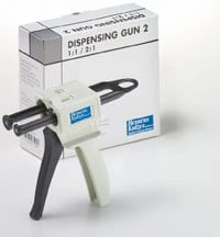 Kulzer Flexitime Dispensing Gun 2, 2:1/1:1 Ratio, 50ml Cartridge, 66001970
