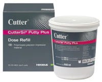 Kulzer CutterSil Putty Plus Silicone Impression Material, Putty Plus Base, 900 ml Tub, 65767038