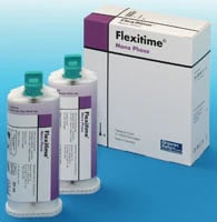 Flexitime VPS Precision Impression Material, Monophase, 50 ml Cartridge Refill, 2/Pk, 50034811
