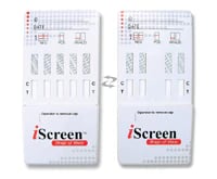 iScreen 9 Panel Drug Screen Test Kit (COC/THC/OPI/AMP/MAMP/PCP/BZO/BAR/MTD), 25 Tests per Box