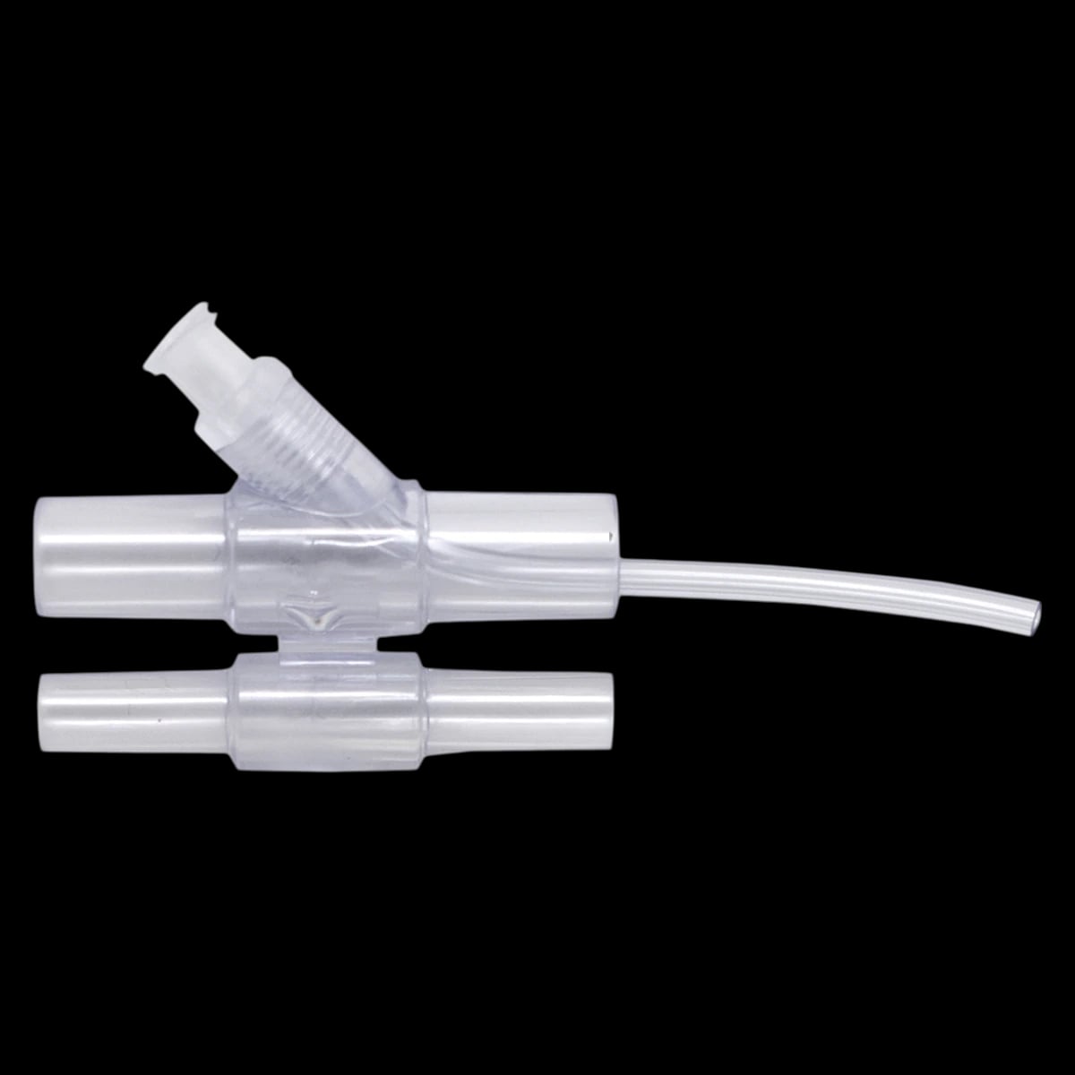 ClearView Single-Use Capnography Adapters for Nasal Mask, 12/Pack, 43055