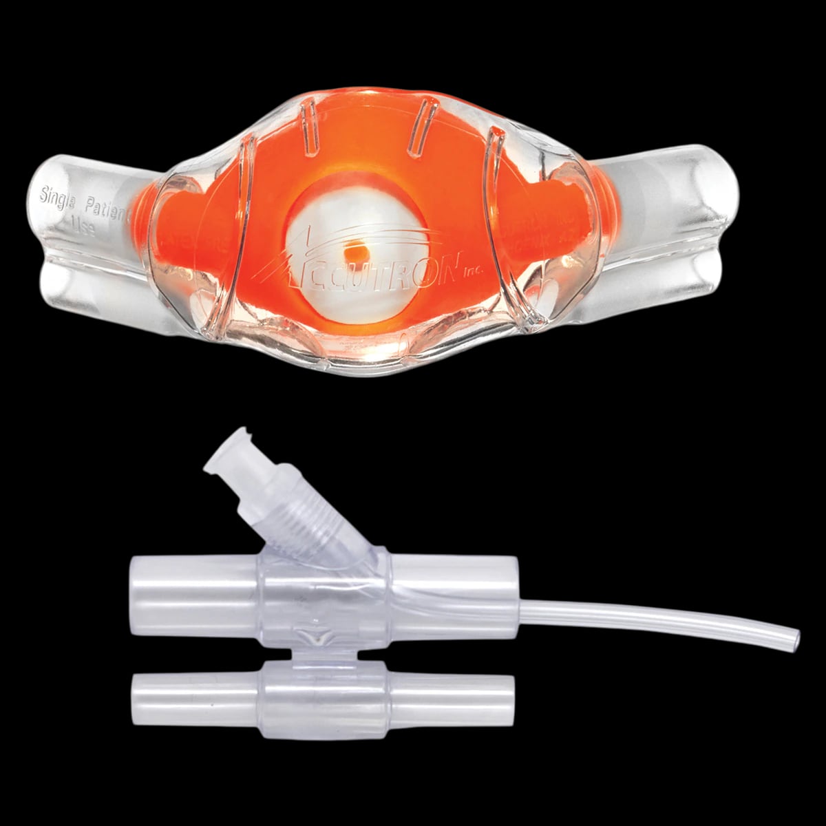 ClearView Nasal Mask and Capnography Bundle, Pediatric, Outlaw Orange, 12/Pk, 33037-10-CAP