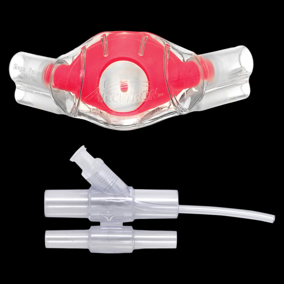 ClearView Nasal Mask and Capnography Bundle, Pediatric, Bubblegum, 12/Pk, 33037-12-CAP