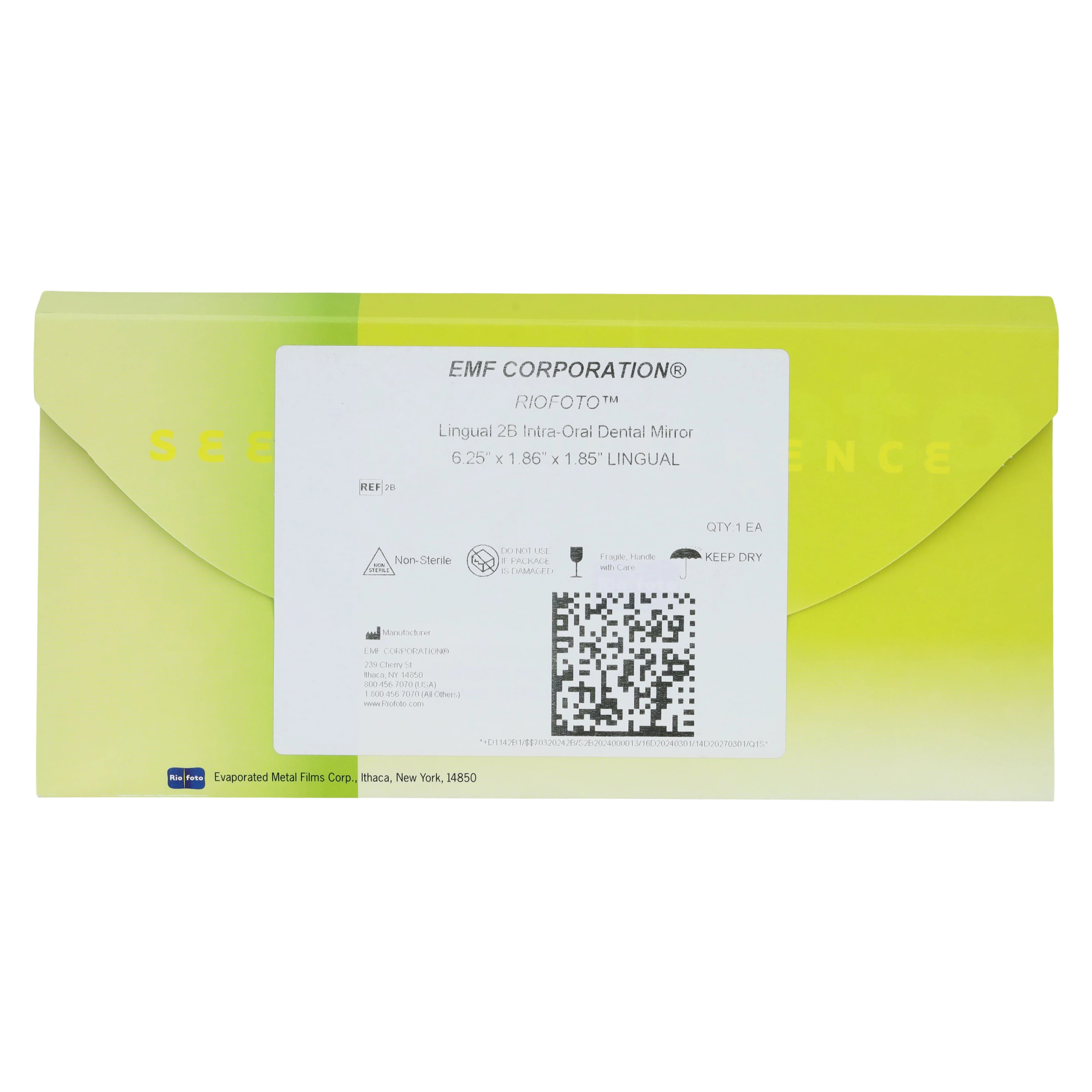 RioFoto Dental Photo Mirror Lingual Adult #2B