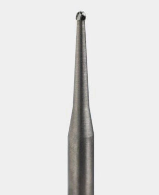 NeoBurr Carbide Bur Surgical, Friction Grip, Surgical Length, #1/2, 0.5 mm, 25/Pk