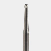NeoBurr® Operative Carbide Bur, FGSS (Friction Grip Short Shank), Round #2, 1.0 mm Diameter, 0.8 mm Length, 50/Pkg