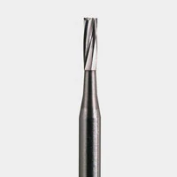 NeoBurr® Operative Carbide Bur FGSS #57, Flat End Fissure, 1.0 mm Diameter, 3.8 mm Length, 50/Pkg