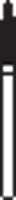 NeoDiamond Very Fine Finishing Diamond Bur, Flame Shape, Friction Grip, #3512.7VF, 25/Pack (861.012)